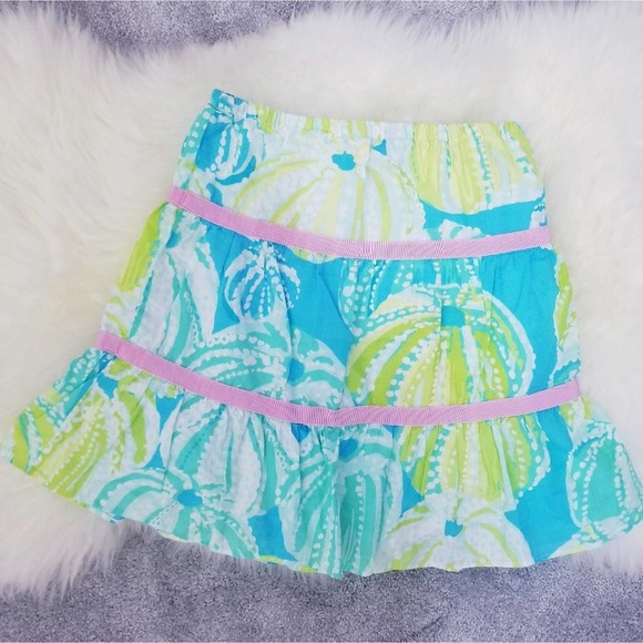 Lilly Pulitzer Other - Lilly Pulitzer Twirly Tiered Sea Urchin Skirt